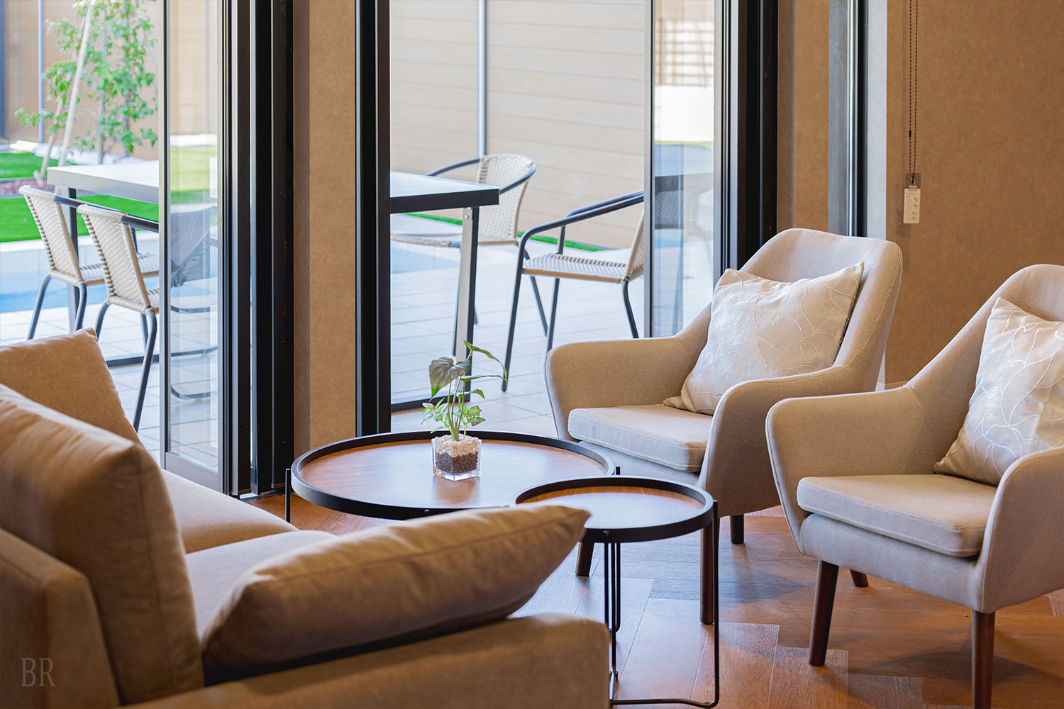 ヴィラA リビング