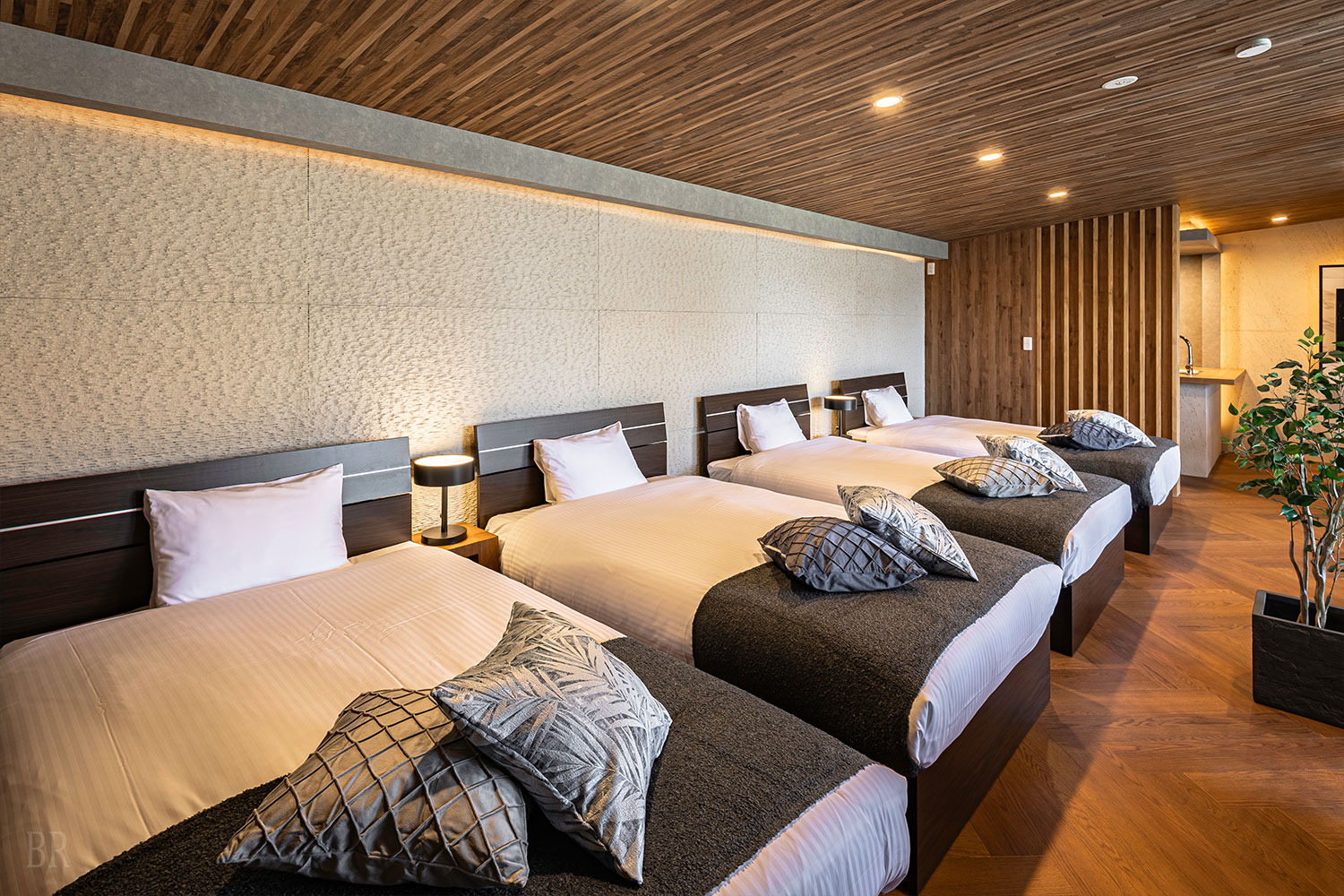 ヴィラB ベッドスペース